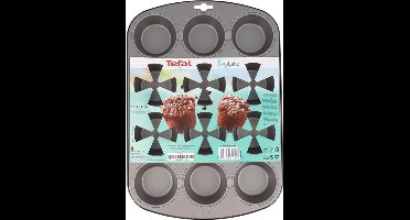 Tefal Easybake Muffinvorm - Cupcake Bakvorm - 38 X 27 cm - 12 Muffins
