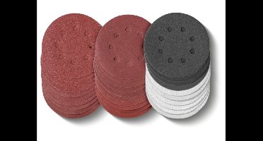 PARKSIDE® Schuurpapierset - Excenterschuurpapier - 125MM -  Geschikt voor gangbare excenterschuurmachines