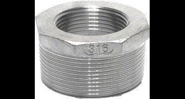 Verloopring Nr.241 RVS - Buitendr. 3/8 x Binnendr. 1/8