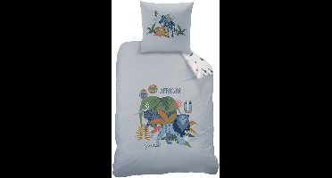 Matt & Rose Dekbedovertrek African Spirit - Eenpersoons - 140 x 200 cm - Katoen