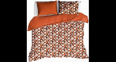 De Witte Lietaer Dekbedovertrek Katoen Satijn Tulipa - Tweepersoons -200 x 200/220 cm