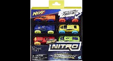 Hasbro Nerf Nitro foam racers 6-pack
