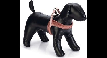 Designed by Lotte Velura - Hondentuig - Roze - M - 20 mm x 58 cm