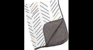 Doomoo Dream - Babydeken - Biokatoen - Ultrazacht - 75X100 cm - Ethnic Anthracite