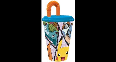 Pokemon - Beker Met Rietje 430ml