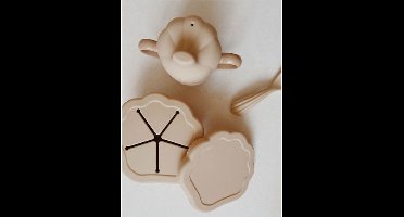 Konges Sløjd - Silicone Serviesset Schelp - Kinderserviesset - Shell
