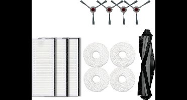 Onderdelen set voor Ecovacs Deebot N9 en N9+ - 12 delig