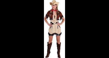 Cowboy & Cowgirl Kostuum | Texas Cowgirl Rodeo Kampioen | Vrouw | XL | Carnaval kostuum | Verkleedkleding