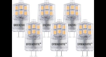 Groenovatie G4 LED Lamp - 2W - Warm Wit - 360D - 6-Pack