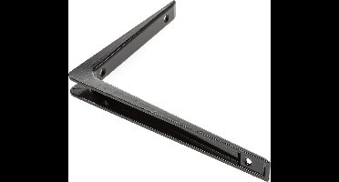 DX Plankdrager 200x250 mm - Aluminium zwart gelakt