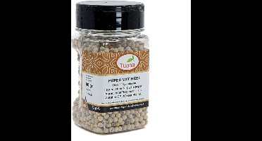 Tuana Kruiden - Peper Wit Heel - Bakje 50 Gram - KP0208