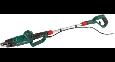 Parkside 2 in 1 Elektrische Onkruidverdelger - Vermogen: 2000 W - Temperatuurstanden: max. 650 °C - Afmetingen: 107 x 14,6 x 7,7 cm - Draaibare blaaskop - Milieuvriendelijke onkruidverdelger - Kan rechtop worden opgesteld voor stationair gebruik