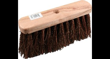 Benson Straatbezem - Harde natuurvezel - 29 cm breed - Voor buiten