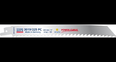 Wilpu Power Curve reciprozaagblad 225 mm, 5 stuks