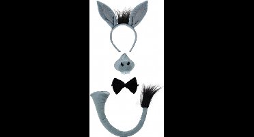 Verkleedset ezel met geluid