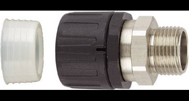 HellermannTyton 166-21906 HGL42-SM-M40 Slangbevestiging Zwart 35.50 mm Recht 1 stuk(s)