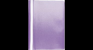 Pergamy snelhechtmap, ft A4, PP, pak van 25 stuks, paars