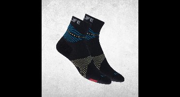 NeuroSocks Mini-Crew Athletic : X-large - zwart