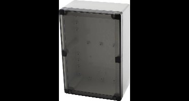 Fibox PCTQ3 162409 Wandbehuizing, Installatiebehuizing 244 x 164 x 90 Polycarbonaat Grijs-wit (RAL 7035) 1 stuk(s)