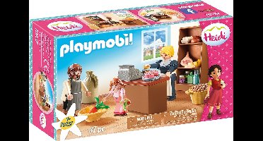 PLAYMOBIL Heidi Buurtwinkel van de Kellers - 70257