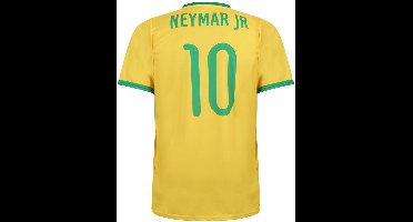 Neymar Brazilie Voetbalshirt - Voetbalshirts Kinderen - Jongens en Meisjes - Sportshirts - Volwassenen - Heren en Dames - Maat XXL