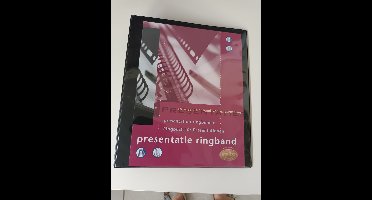 PRESENTATIE RINGBAND RINGMAP KLAPPER MULTO ZWART 4 RINGS 60MM