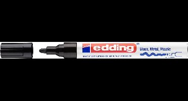 edding-750 glanslakmarker zwart  1ST 2-4 mm /  4-750-9-001