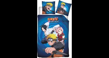 Naruto Dekbedovertrek Kyuubi - Eenpersoons - 140 x 200 cm - Katoen
