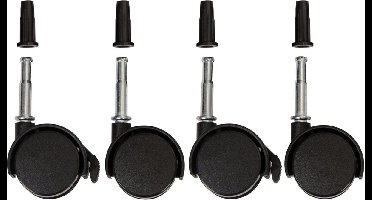 Wieltjes / Wielen voor Park / Box / Kinderbox - Zwart