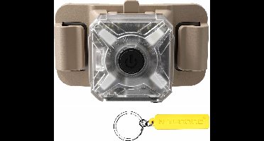 NiteCore NC-NU06MI NU06 MI Kleine mobiele lamp LED Zwart, Transparant