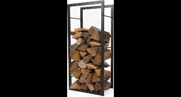 Perel Houtrek, zwart, 100 x 45 x 30 cm