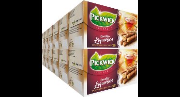 Pickwick Spices Zoethout Zwarte Thee - 12 x 20 theezakjes