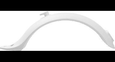 TECHPUNT Achterspatbord met haak - Geschikt voor Xiaomi M365 en M365 Pro steps - Wit - Oude generatie