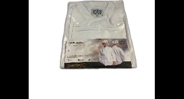 Chaud Devant koksbuis Comfort wit long sleeve Maat S