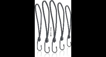 Premium Spanner 20cm met Haak - 5 stuks - 6mm - voor Tent, Aanhangwagen, Spandoek Spinhaak