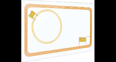 100 Blanco EM4100 / EM4200  contactlose chipkaarten (bankpasformaat) / Plastic Proximity Cards / PVC passen