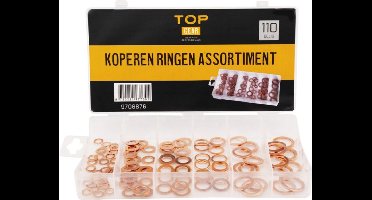 Topgear Koperen ringen ass. 110 delig