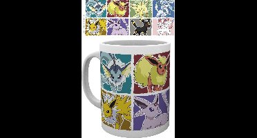 Pokémon Evoli Evolution Unisex Kop - meerkleurig - Standard