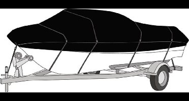 Hollex - Boothoes - Afdekzeil - Maat AAA - Max. 3.65m - Zwart