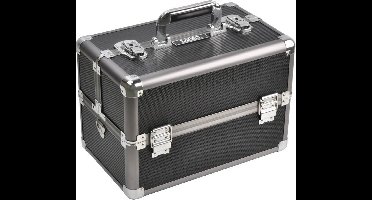 DESQ® 3651 -Transportkoffer | Uitklapbaar | Afsluitbaar | 14 vakken | 41 x 25.5 x 32 cm