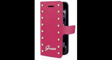 Guess - Studded Folio Case - Samsung Galaxy S4 - roze