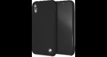 Zwart hoesje BMW - Backcover - Soft Touch - iPhone XR - Hoogwaardige kwaliteit