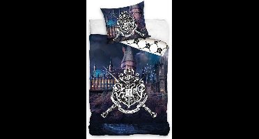 Harry Potter Dekbedovertrek Kasteel 140x200cm