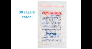 Lactona Interdentaal Ragers - XX-Small Short 25mm - Geel - 6 gripzak x 5 stuks - Voordeelpakket