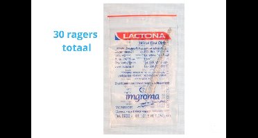 Lactona Interdentaal Ragers - XXX-Small 2mm - Zilver - 6 gripzak x 5 stuks - Voordeelpakket