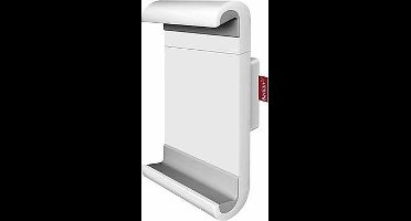 Barkan - Muurbeugel voor Tablets van 7"- 12" / 17.8cm - 30.5cm - 360˚ Draaibaar - Wit