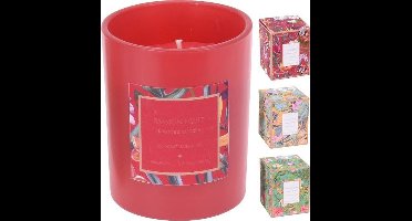 kaars - in glas Orange Blossom met 2 geurzakjes Oranje Blossom -geurkaars