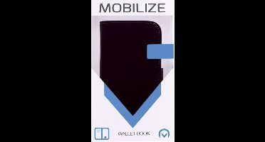 Samsung Wallet Slide Case Leder Zwart