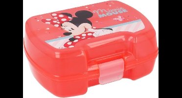 Disney - Minnie Mouse - Broodtrommel - Lunchbox - Rood