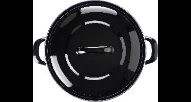 BK Indigo Stoofpot - 24 cm/4,22 l - Black